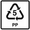 نماد پلی پروپیلن / PP