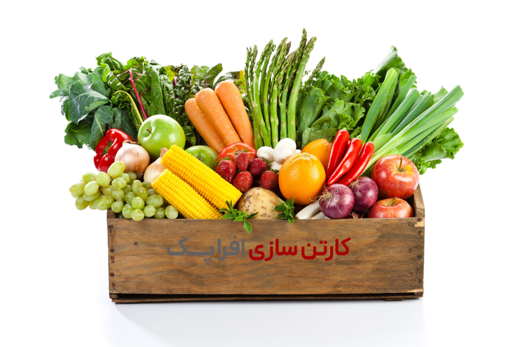 کارتن بسته بندی میوه و صیفی جات